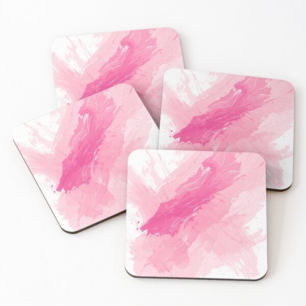 Item preview, Pink Abstract Wall Art Print | Blush Brushstroke Painting | Modern Feminine Minimalist Decor | Contemporary Pink Aesthetic Art designed and sold by FoisonDesigns.