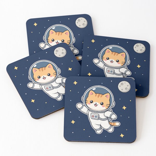 Item preview, Gato Astronauta designed and sold by ArtAttack!.