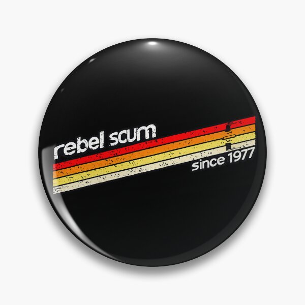 Item preview, Rebel Scum Since 1977 – Vintage Retro Sci-Fi Inspired Fan Design | Distressed Stripe Graphic designed and sold by GarnerSupplyCo.