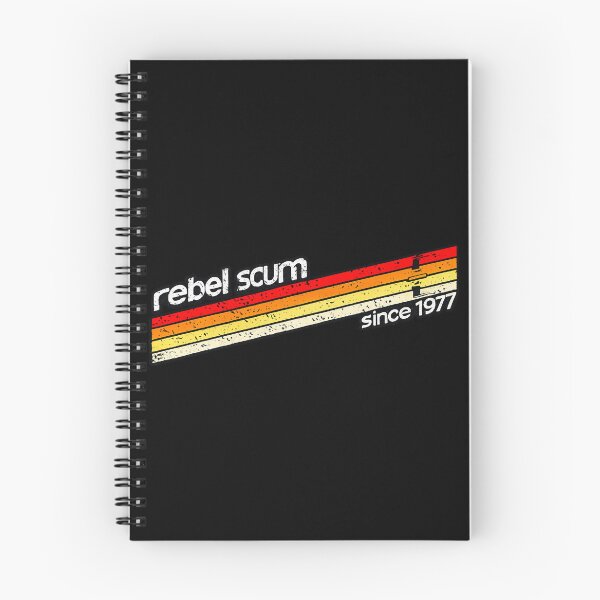 Item preview, Rebel Scum Since 1977 – Vintage Retro Sci-Fi Inspired Fan Design | Distressed Stripe Graphic designed and sold by GarnerSupplyCo.