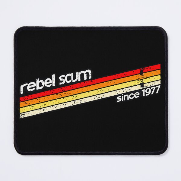 Item preview, Rebel Scum Since 1977 – Vintage Retro Sci-Fi Inspired Fan Design | Distressed Stripe Graphic designed and sold by GarnerSupplyCo.