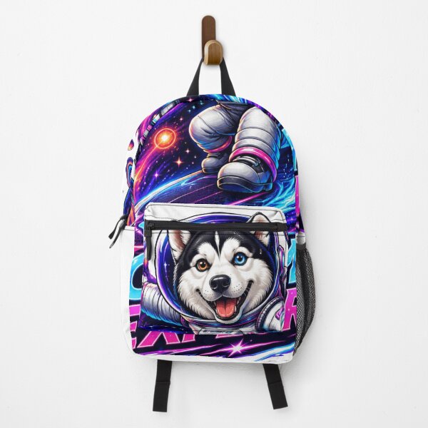 Item preview, Cosmic Explorer Husky Dog Astronaut Space Adventure Sticker designed and sold by PawFusionArt.