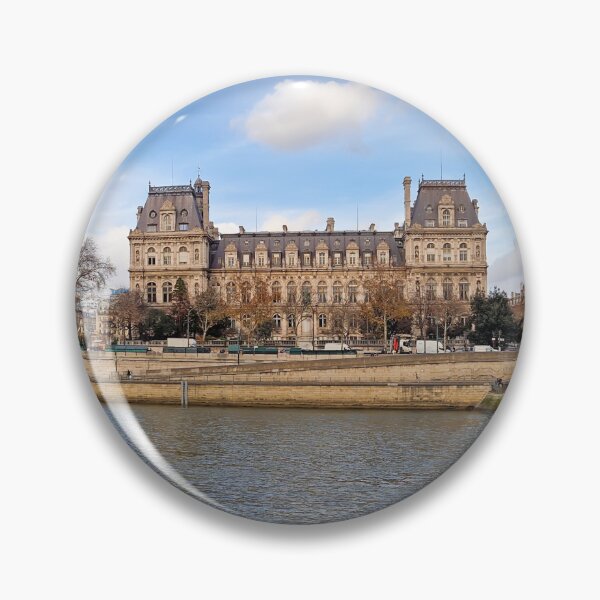 Item preview, Paris Hotel de Ville from Seine riverside designed and sold by psychoshadow.