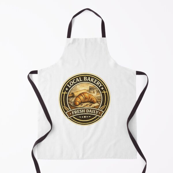 Item preview, Local Bakery Enthusiasts Sticker | Fresh Daily Badge | Croissant Lover Design | Bakery & Pastry Emblem designed and sold by MrDev.