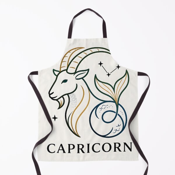Item preview, Elegant Capricorn Zodiac Sea-Goat Constellation Art designed and sold by Clavivs.