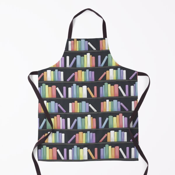 Item preview, Rainbow bookshelves pattern designed and sold by RavenAMarie .