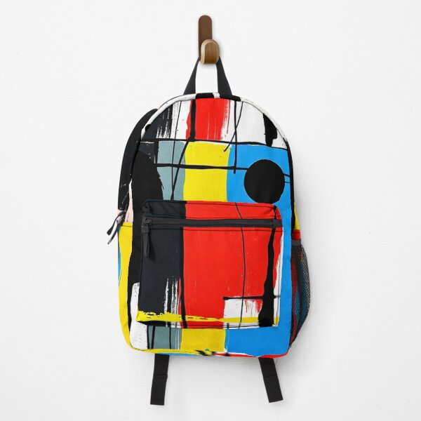 Item preview, kinetic geometry colorful geometric abstract design designed and sold by SmashingDeals.
