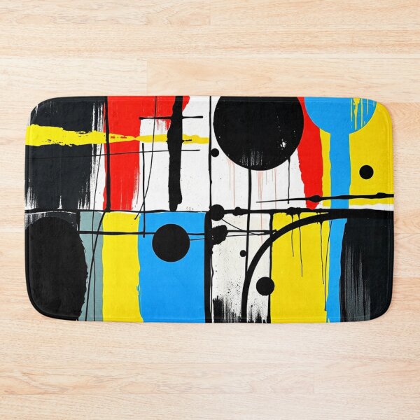 Item preview, kinetic geometry colorful geometric abstract design designed and sold by SmashingDeals.