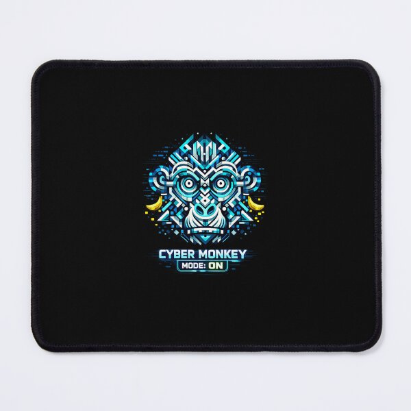 Item preview, CYBER MONKEY — Digital Blue Mode designed and sold by Cabrasco.