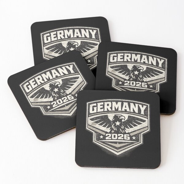 Item preview, Germany 2026 Vintage Eagle Badge T-Shirt designed and sold by ArthUpscale.