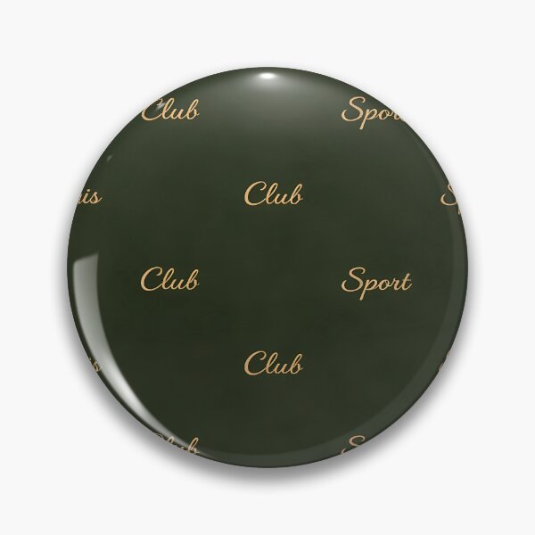 Item preview, Vintage Tennis Club Country Club Aesthetic Green Grass Pattern designed and sold by BeataPrint.