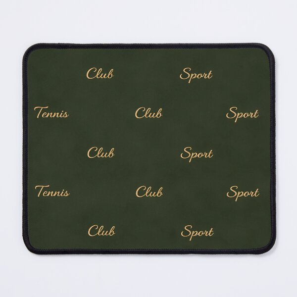 Item preview, Vintage Tennis Club Country Club Aesthetic Green Grass Pattern designed and sold by BeataPrint.
