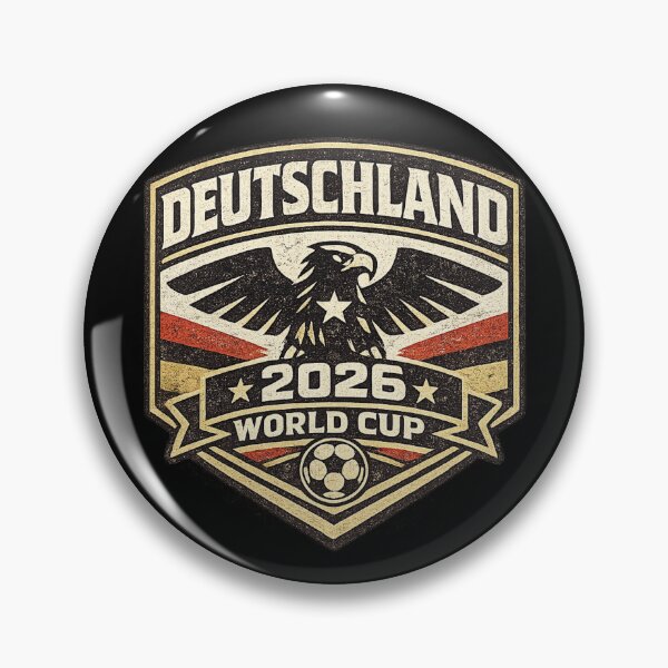 Item preview, Deutschland 2026 World Cup Vintage Eagle T-Shirt designed and sold by ArthUpscale.