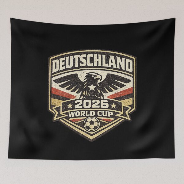 Item preview, Deutschland 2026 World Cup Vintage Eagle T-Shirt designed and sold by ArthUpscale.