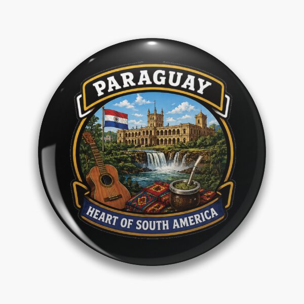 Item preview, Paraguay – Heart of South America designed and sold by GnuArt.