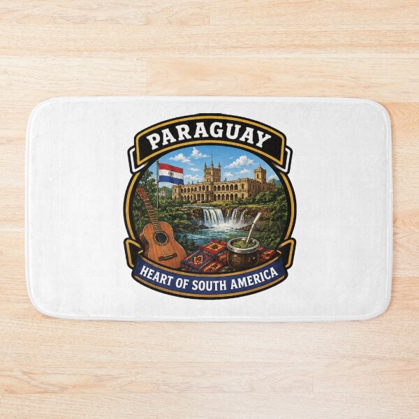 Item preview, Paraguay – Heart of South America designed and sold by GnuArt.