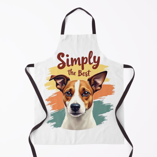 Item preview, Jack Russell Terrier with Simply the Best text designed and sold by Prints by Mat.