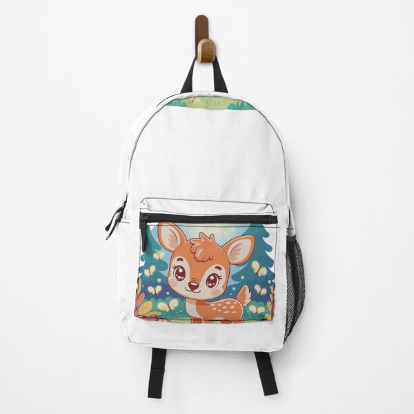 Item preview, Cute Deer with Fireflies Magical Forest Illustration designed and sold by Gabe1983.