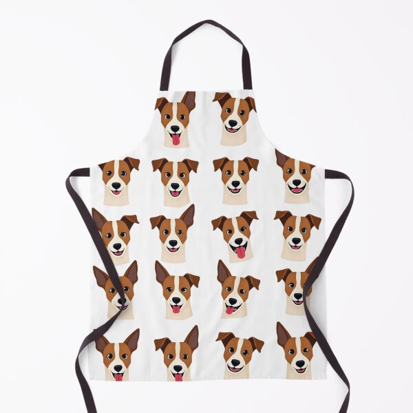 Item preview, Jack Russell Terrier collection of emotions and facial expressions designed and sold by Prints by Mat.