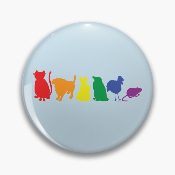 Item preview, Colorful Animals Abstract Pride Rainbow designed and sold by ellenhenry.