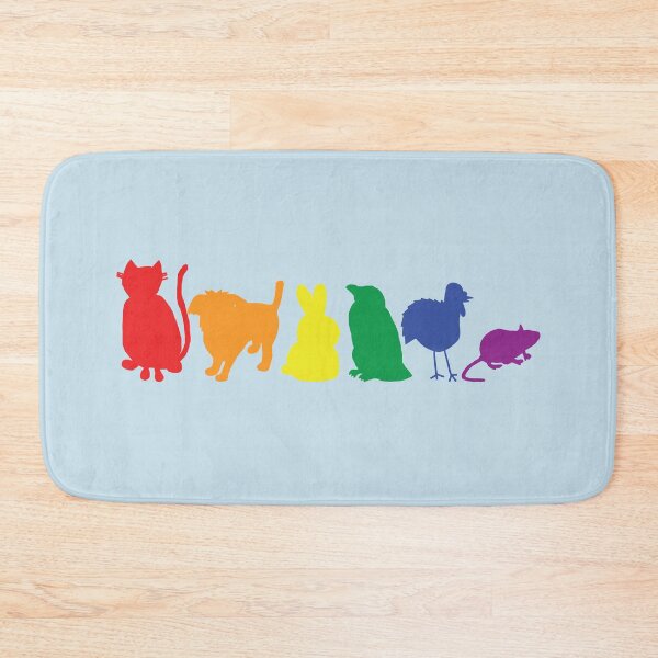 Item preview, Colorful Animals Abstract Pride Rainbow designed and sold by ellenhenry.
