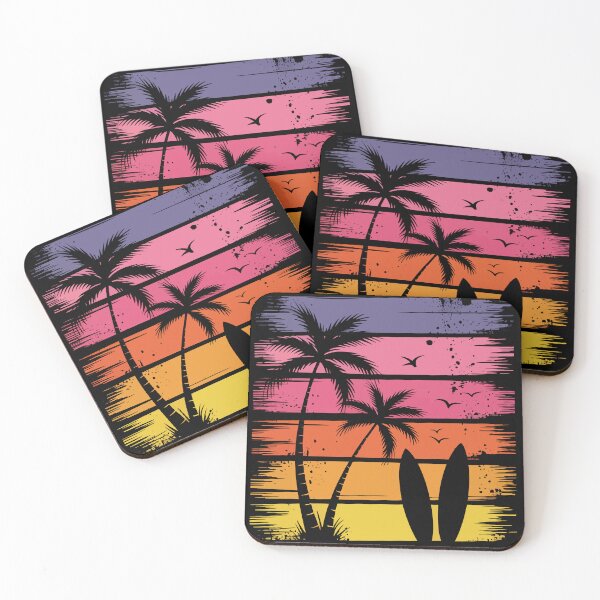 Item preview, Surfboards Against Tropical Sunset designed and sold by jkrphoto.