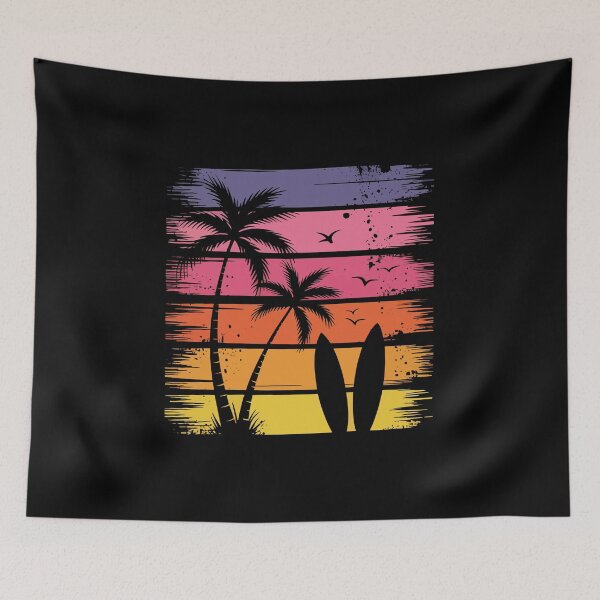 Item preview, Surfboards Against Tropical Sunset designed and sold by jkrphoto.