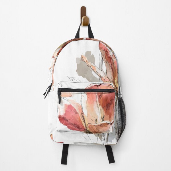 Item preview, Red Tulips Watercolor designed and sold by Atelier Pivoine.