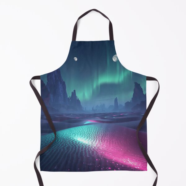 Item preview, Bioluminescent Sand Reef Alien Desert Fantasy Landscape designed and sold by Luminous Wilds.