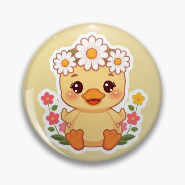 Item preview, Daisy Duckling Kawaii Sticker designed and sold by Stylestickers55.