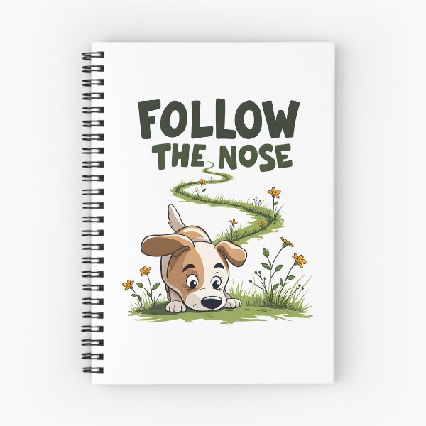 Item preview, Follow The Nose Sniff Walk Fun designed and sold by MooonTees.