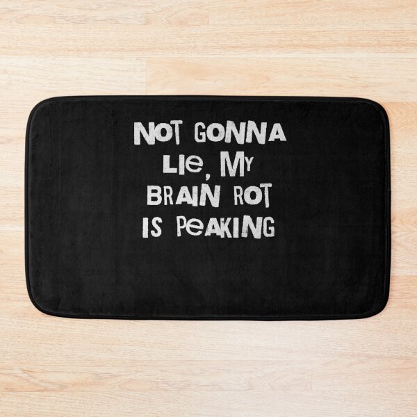 Item preview, Brain Rot Peaking Funny Internet Slang Meme designed and sold by d247.