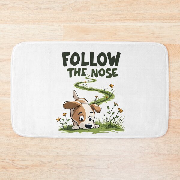 Item preview, Follow The Nose Sniff Walk Fun designed and sold by MooonTees.