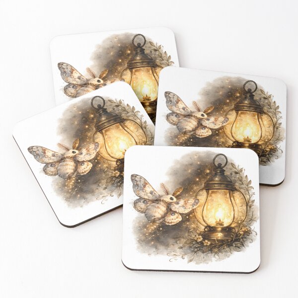 Item preview,  Moth Friend Drawn to the Light designed and sold by PatiImagination.