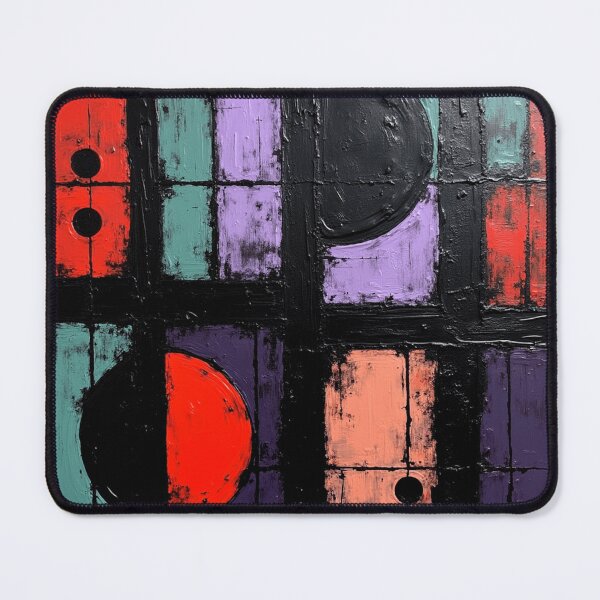 Item preview, hidden horizons colorful geometric abstract design designed and sold by SmashingDeals.