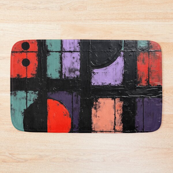Item preview, hidden horizons colorful geometric abstract design designed and sold by SmashingDeals.