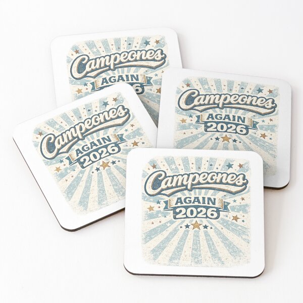 Item preview, Campeones Again 2026 Retro Vintage Football Champions Soccer Fan Design designed and sold by irfanshikh.