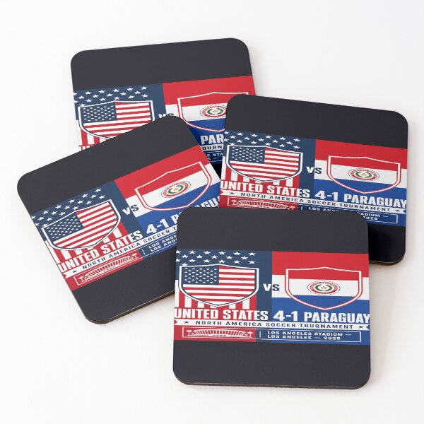 Item preview, USA vs Paraguay Soccer Showdown designed and sold by BrickByDream.