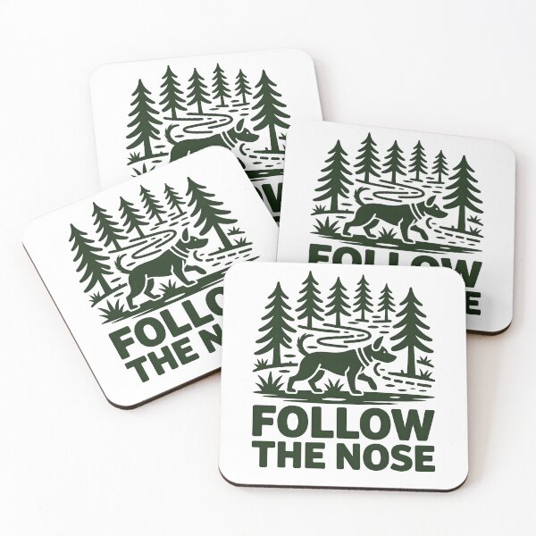 Item preview, Follow The Nose Sniff Walk Fun designed and sold by MooonTees.