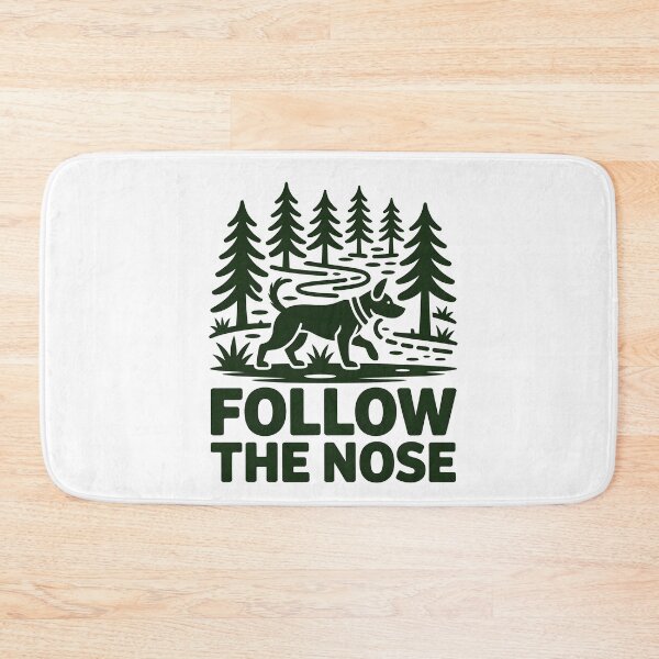 Item preview, Follow The Nose Sniff Walk Fun designed and sold by MooonTees.