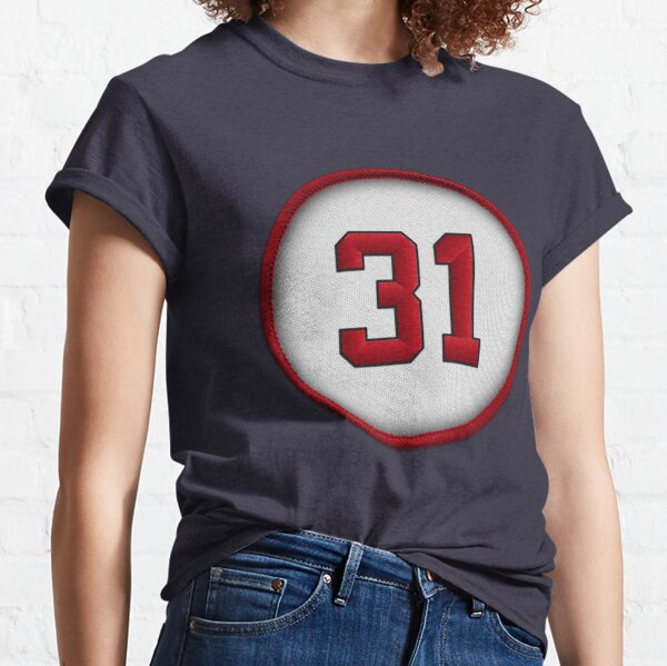 Greg Maddux 31 Fergie Jenkins 31 Jersey Number Sticker Essential T-Shirt  for Sale by francisayd