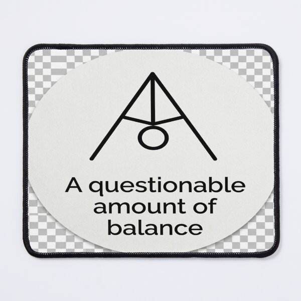 Item preview, A Questionable Amount Of Balance Funny Yoga designed and sold by moTshiTshi.