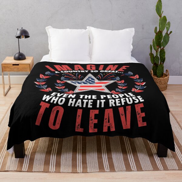 Item preview, Imagine A Country So Great Vintage Patriotic Humor Design for Proud Americans Gift designed and sold by Teetreasure2.