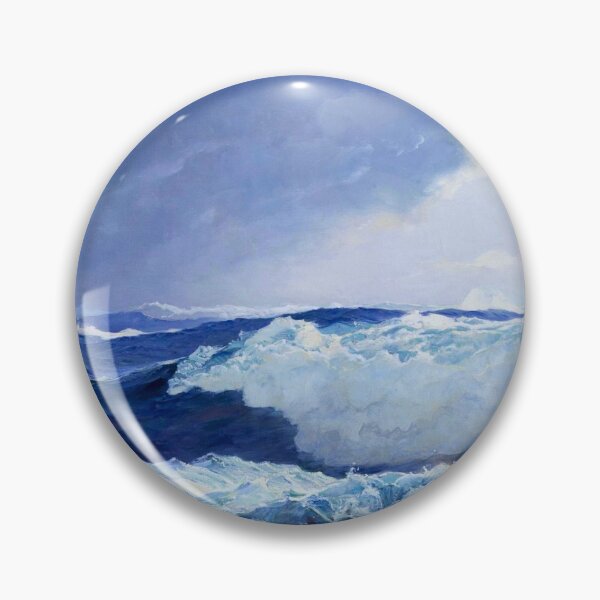 Item preview, Frederick Judd Waugh - Mid Ocean (c. 1920) seascape ocean waves painting designed and sold by Jéanpaul  Ferro.