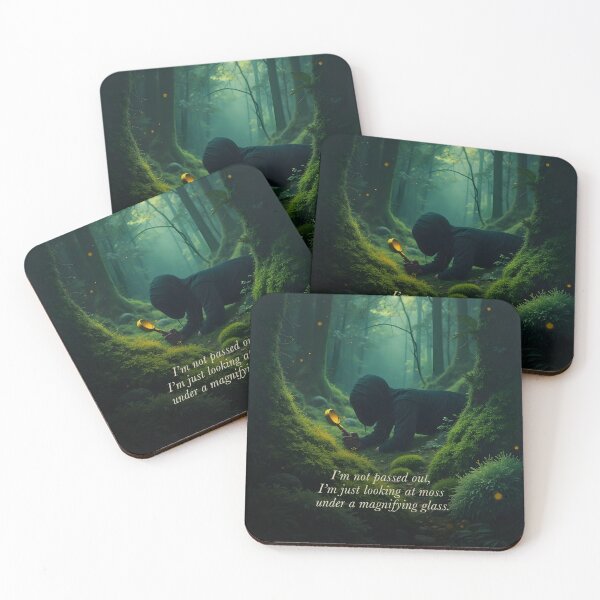 Item preview, The Moss Micro-Perspective - Bryology Field Humor designed and sold by LisaMise.