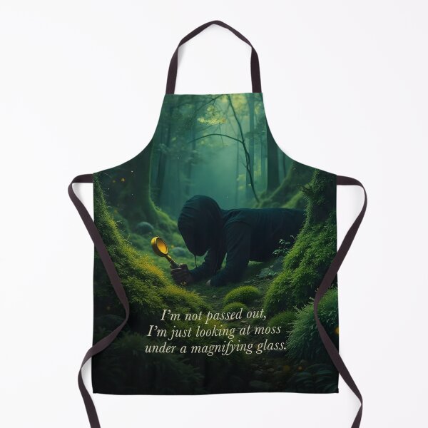 Item preview, The Moss Micro-Perspective - Bryology Field Humor designed and sold by LisaMise.