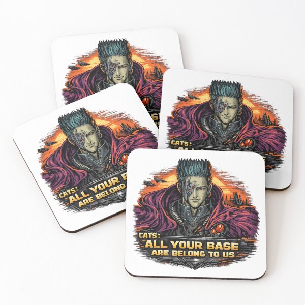 Item preview, All Your Base Are Belong To Us Retro Gaming Meme designed and sold by extrisiceye.