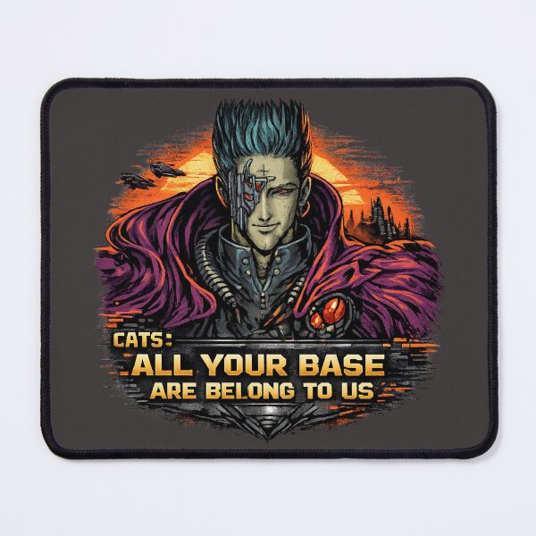Item preview, All Your Base Are Belong To Us Retro Gaming Meme designed and sold by extrisiceye.