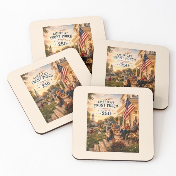 Item preview, America's Front Porch — America Celebrates 250 designed and sold by Novel Works Studio.