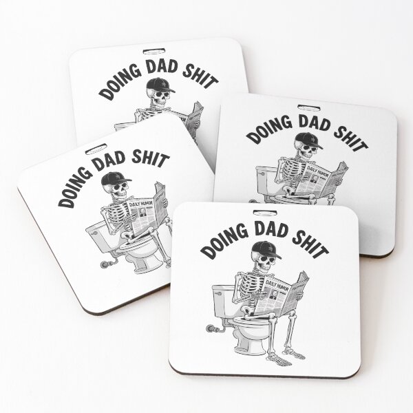Item preview, Doing Dad Shit Toilet Tee designed and sold by Log77.